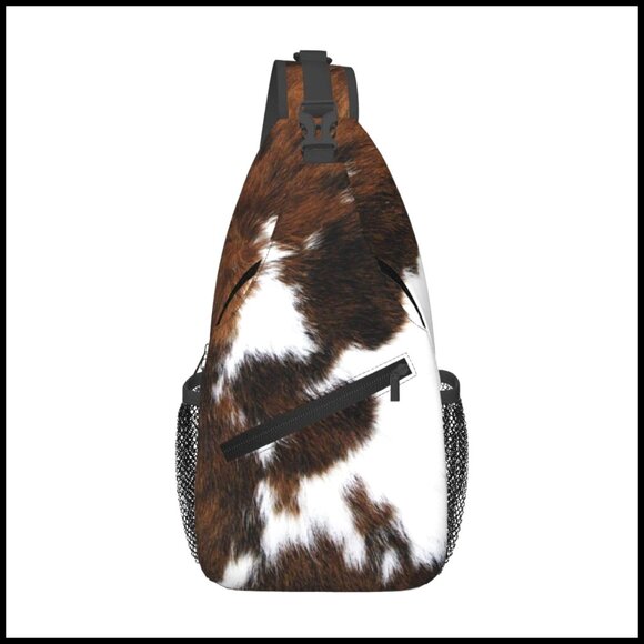 Adjustable Crossbody Sling Backpack, Polyester Daypack for Travel Gym Hiking main image 6